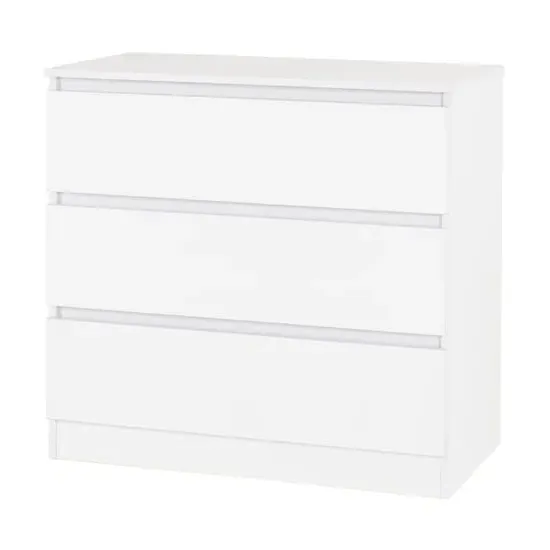Mcgowan 3-Drawer Chest of Drawers - White