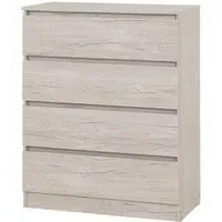 Mcgowan 4-Drawer Chest of Drawers - Urban Snow