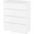 Mcgowan 4-Drawer Chest of Drawers - White