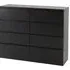 Mcgowan 8-Drawer Chest of Drawers - Black
