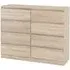 Mcgowan 8-Drawer Chest of Drawers - Sonoma Oak