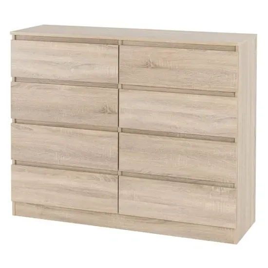 Mcgowan 8-Drawer Chest of Drawers - Sonoma Oak