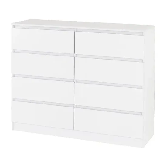 Mcgowan 8-Drawer Chest of Drawers - White