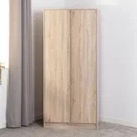 Mcgowen 2-Door Wardrobe - Sonoma Oak
