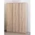 Mcgowen 3-Door Wardrobe - Sonoma Oak