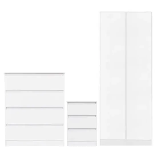 Mcgowen Bedroom Furniture Set with Storage - White product
