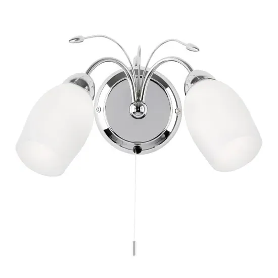 Meadow Wall Light - Chrome, Glass product