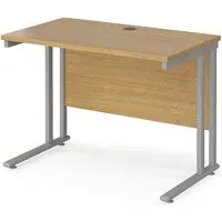 Mears 1000mm Cantilever Computer Desk - Oak