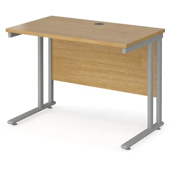 Mears 1000mm Cantilever Computer Desk - Oak