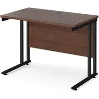 Mears 1000mm Cantilever Computer Desk - Walnut