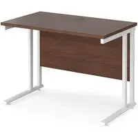 Mears 1000mm Cantilever Computer Desk - Walnut