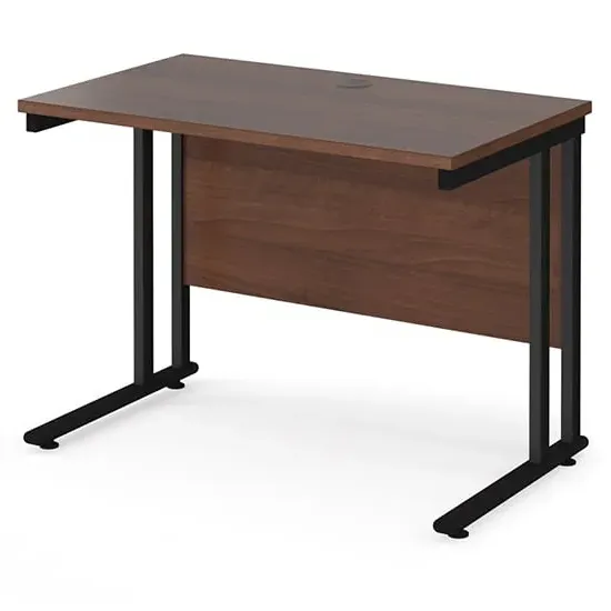 Mears 1000mm Cantilever Computer Desk - Walnut