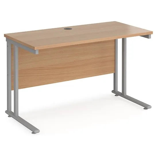 Mears 1200mm Cantilever Computer Desk - Beech