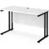 Mears 1200mm Cantilever Computer Desk - White