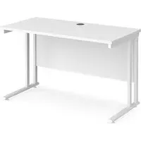 Mears 1200mm Cantilever Computer Desk - White