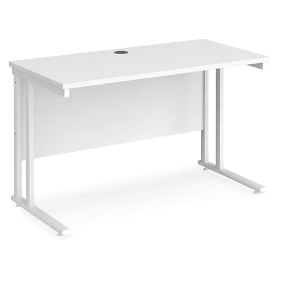 Mears 1200mm Cantilever Computer Desk - White