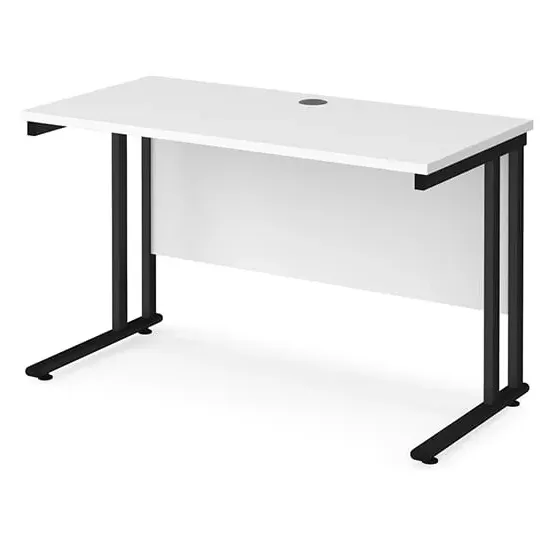 Mears 1200mm Cantilever Computer Desk - White