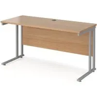 Mears 1400mm Cantilever Computer Desk - Beech