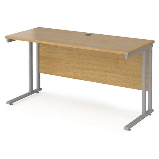Mears 1400mm Cantilever Computer Desk - Oak