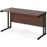 Mears 1400mm Cantilever Computer Desk - Walnut