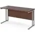 Mears 1400mm Cantilever Computer Desk - Walnut