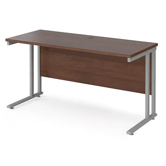 Mears 1400mm Cantilever Computer Desk - Walnut