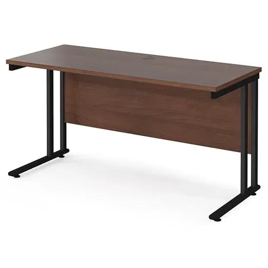 Mears 1400mm Cantilever Computer Desk - Walnut