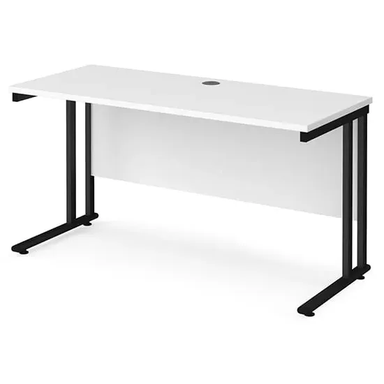 Mears 1400mm Cantilever Computer Desk - White