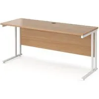 Mears 1600mm Cantilever Computer Desk - Beech