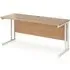 Mears 1600mm Cantilever Computer Desk - Beech