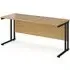 Mears 1600mm Cantilever Computer Desk - Oak