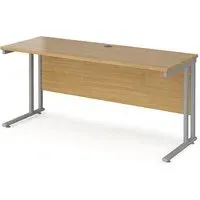 Mears 1600mm Cantilever Computer Desk - Oak