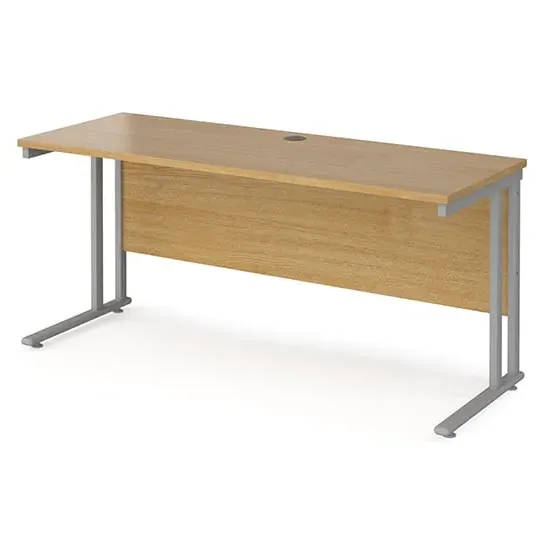 Mears 1600mm Cantilever Computer Desk - Oak