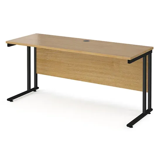 Mears 1600mm Cantilever Computer Desk - Oak