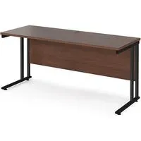 Mears 1600mm Cantilever Computer Desk - Walnut