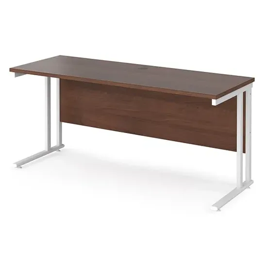 Mears 1600mm Cantilever Computer Desk - Walnut