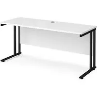 Mears 1600mm Cantilever Computer Desk - White