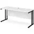Mears 1600mm Cantilever Computer Desk - White