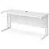 Mears 1600mm Cantilever Computer Desk - White