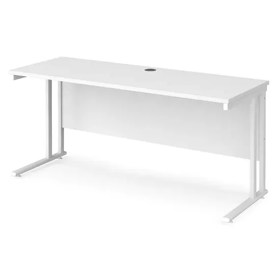Mears 1600mm Cantilever Computer Desk - White