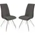 Mekbuda Dining Chair - Dark Grey, Fabric