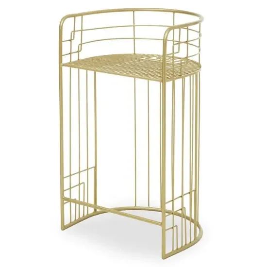 Mekbuda Metal Lounge Chair - Gold