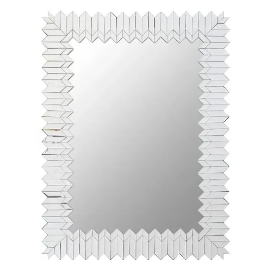 Mekbuda Rectangular Wall Mirror - Silver image