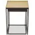 Mekbuda Square Nest of 2 Tables - Gold, Metal
