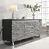 Melange Sydney Large Sideboard with 2 Door 3 Drawer - Grey