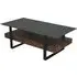 Melbourne Sintered Stone Coffee Table - Brown, Black