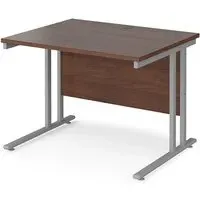 Melor Cantilever Computer Desk - Walnut, MDF