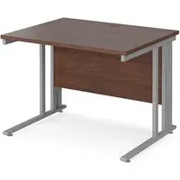 Melor Computer Desk with Cable Management - Walnut