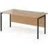 Melor H-Frame Computer Desk - Beech