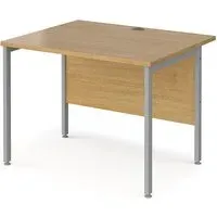 Melor H-Frame Computer Desk - Oak